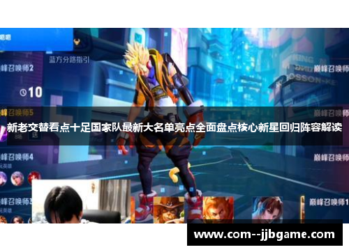 新老交替看点十足国家队最新大名单亮点全面盘点核心新星回归阵容解读